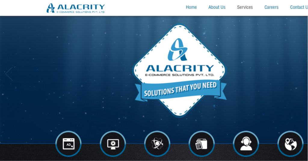 ALACRITY E-Commerce solutions