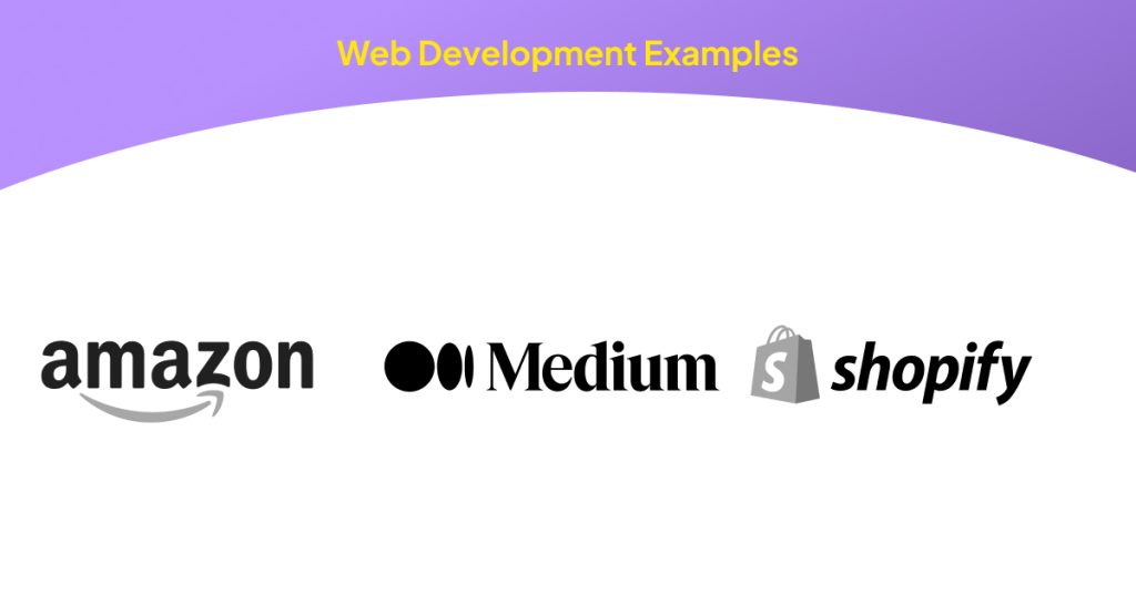 Examples of Web Development and App Development