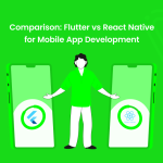 Comparison: Flutter vs React Native for Mobile App Development - Banner Image