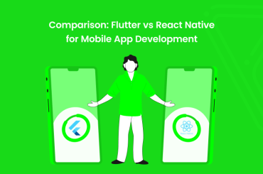 Comparison: Flutter vs React Native for Mobile App Development - Banner Image